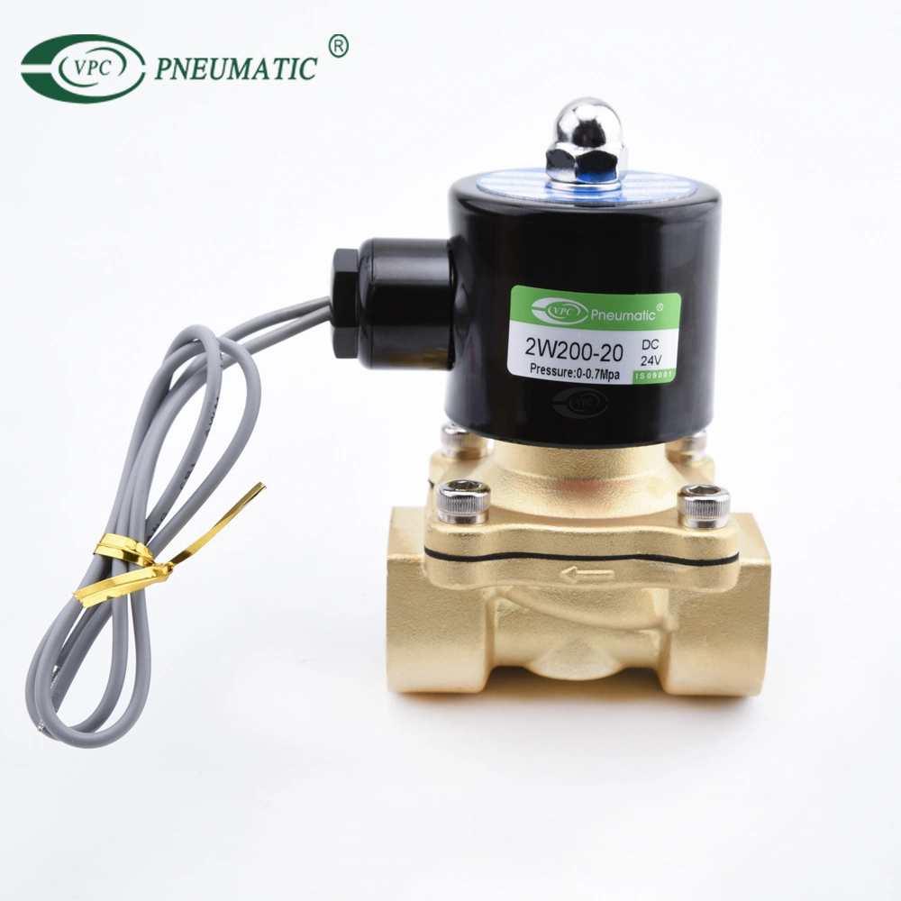 2W DN25 12V Normally Open Fountain Electric Waterproof Solenoid Valve