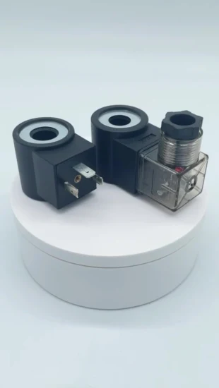 Hydraulic Threaded Cartridge AC220V/DC24V Solenoid Valves Coils with Terminal Box for Hydraulic Directional Control Magnetic Valve