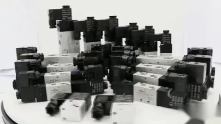 Airtac Type Passenger Solenoid Valve 4V210-08V 4V310-10 Solenoid Electric Valve Pneumatic Control Valve 220V Gas Valve 24V