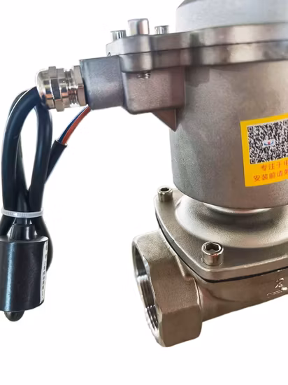 2W-400-40B 2W Normally Closed Stainless Steel Water Gas Solenoid Valve