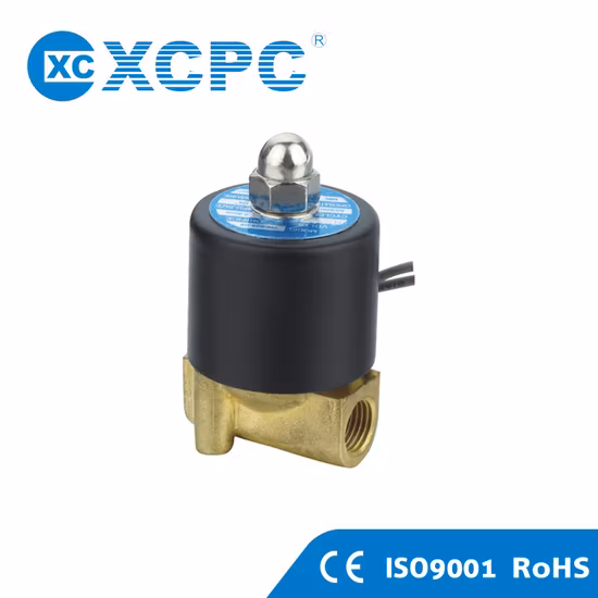 2W Series Brass Fluid Solenoid Valve Normal Open