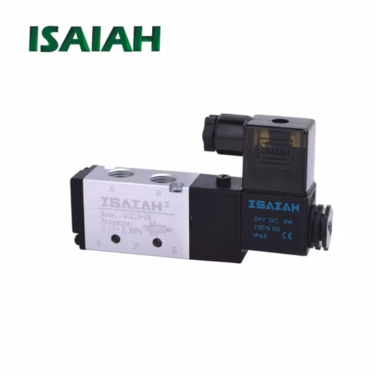 2V025-08 Low Price Two Way Aluminum Alloy Electric Solenoid Valve DC24V AC220V