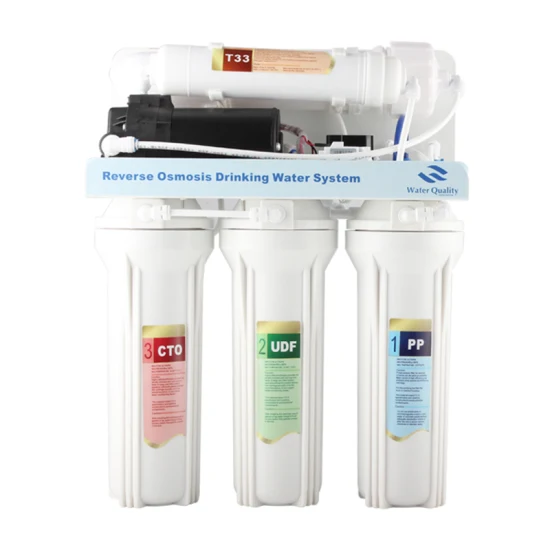 Water Purifier Household Wholesale Direct Drinking 5-Stage Filtration 10-Inch Kitchen Tap Water Filter RO Reverse Osmosis Water Dispenser